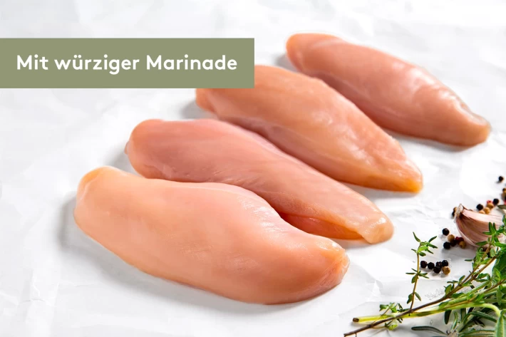 Marinierte Hühnersteaks