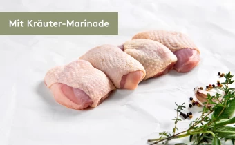 Marinierte Hühnerschenkelfilets