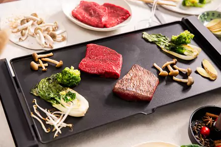 Die Minutensteaks sind sehr schnell fertig. Hab de