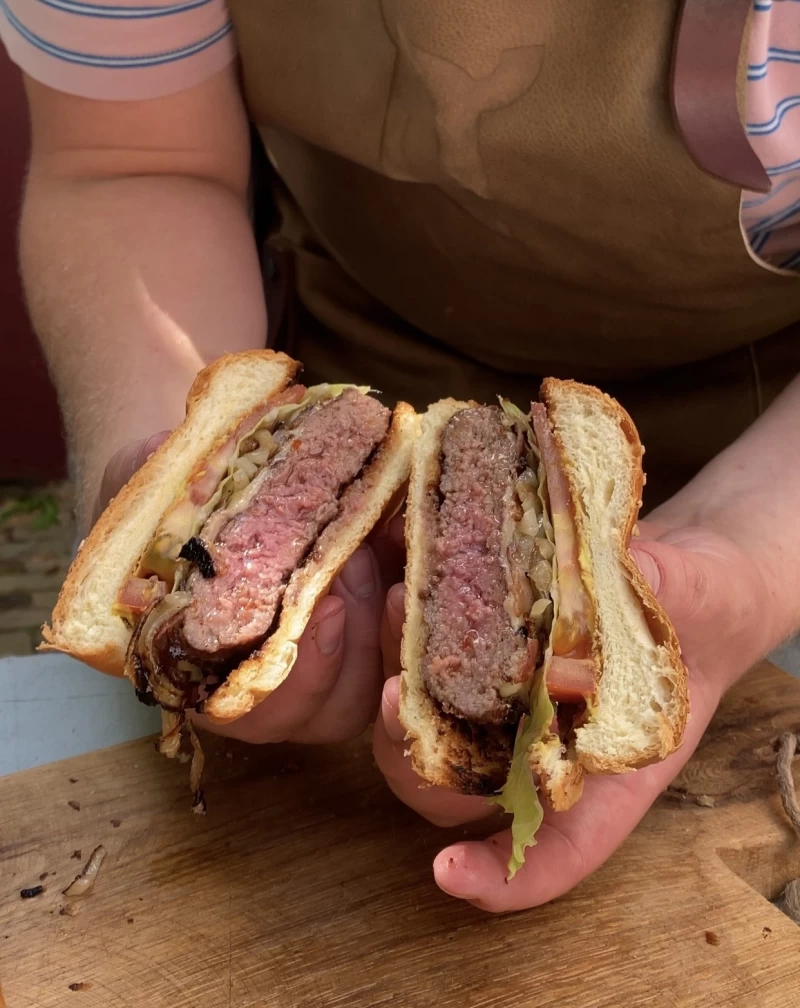Klassischer Burger