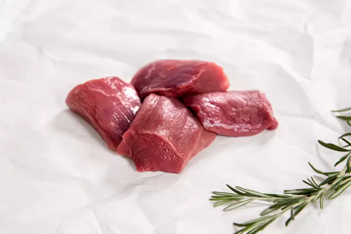 Hirschkeulenbraten