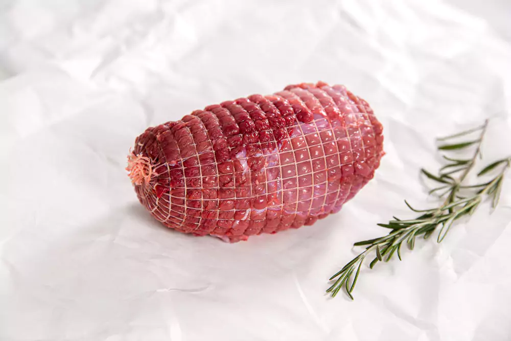 Hirschrollbraten