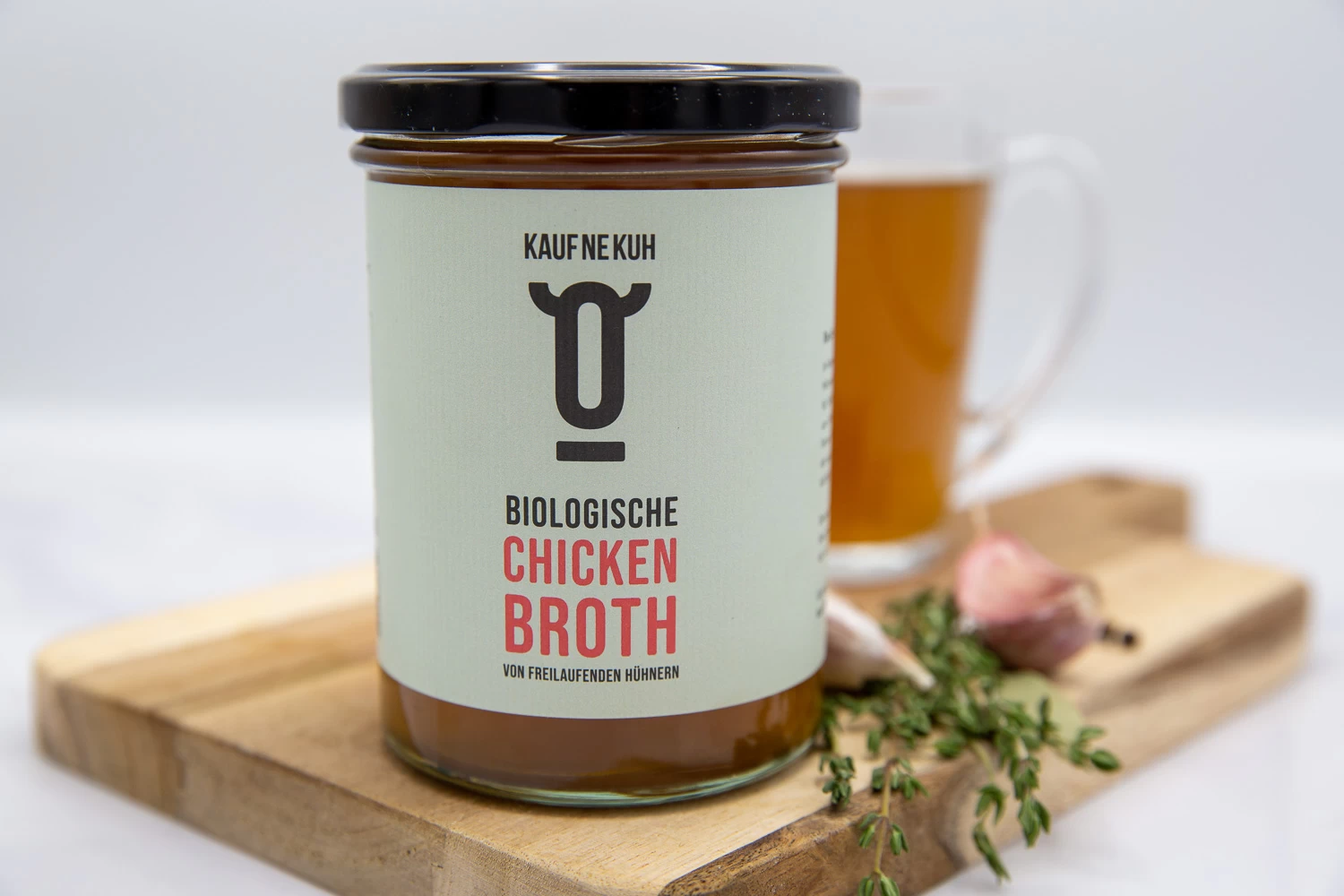 Bio Chicken Broth vom Weidehuhn | Kaufnekuh