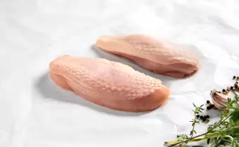 Hühnerbrustfilets m. Haut