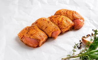 Marinierte Hühnerschenkelfilets