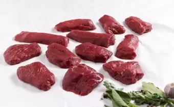 Rehsteaks aus der Keule