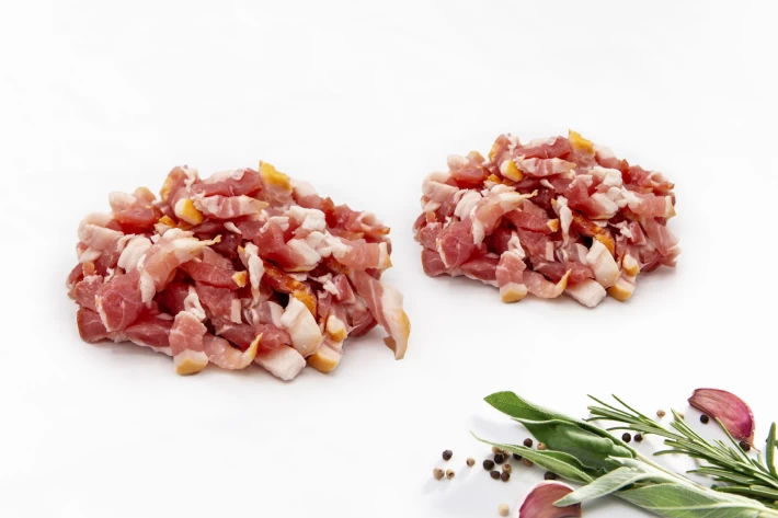 Geräucherte Speckwürfel