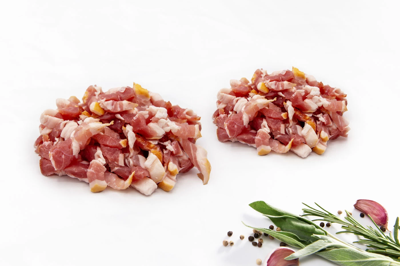 Geräucherte Speckwürfel
