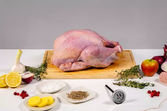 Gefüllte Pute für Weihnachten bequem online bestellen | Kaufnekuh