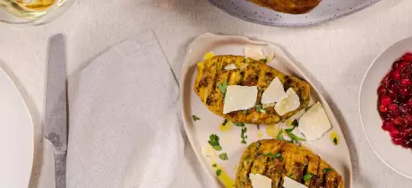 Hasselback-Kartoffeln