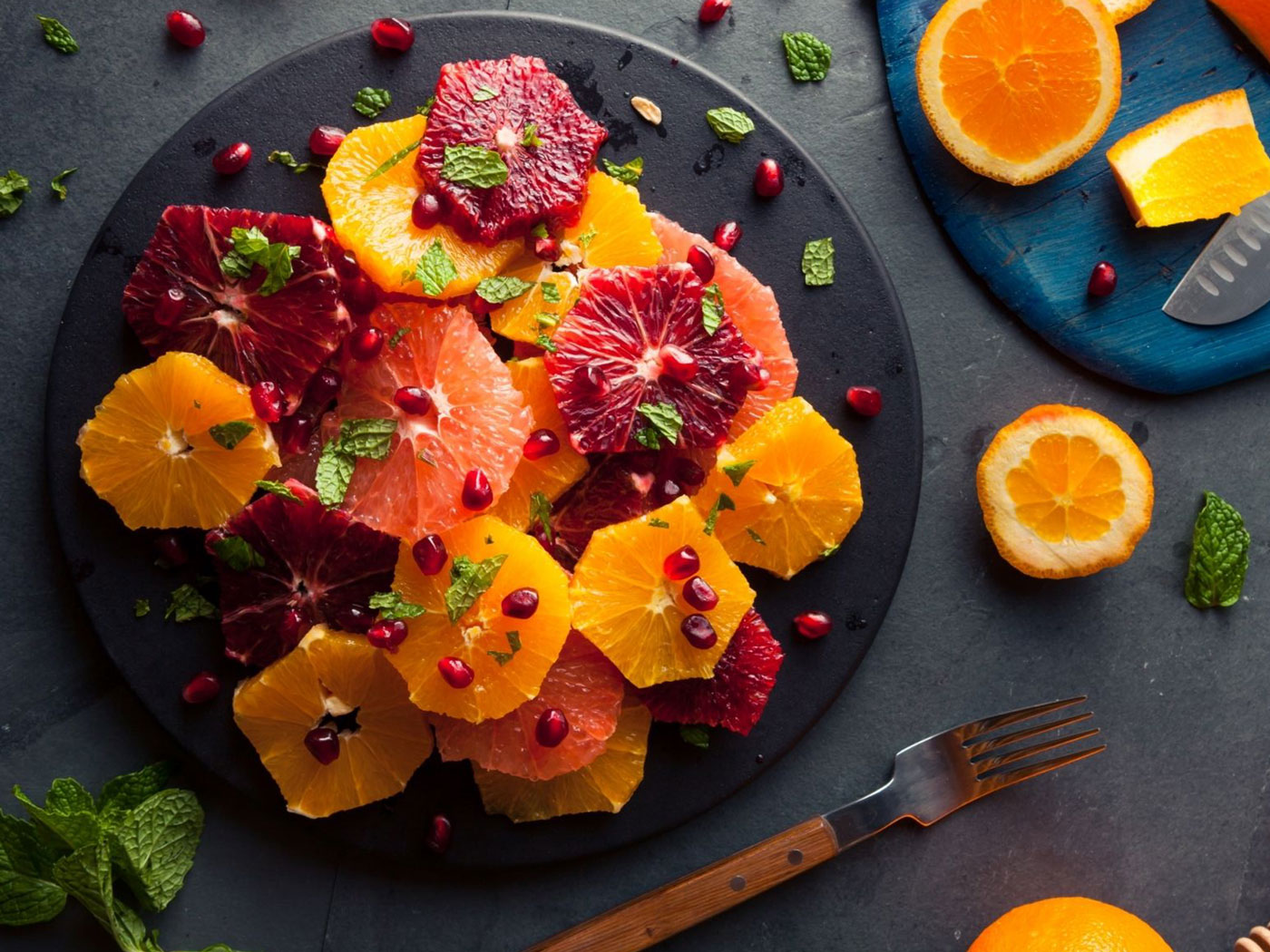 Rezept für Frischer Salat mit Zitrusfrüchten| Kaufnekuh Rezept | Kaufnekuh
