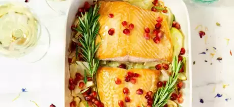 Ofengebackener Lachs