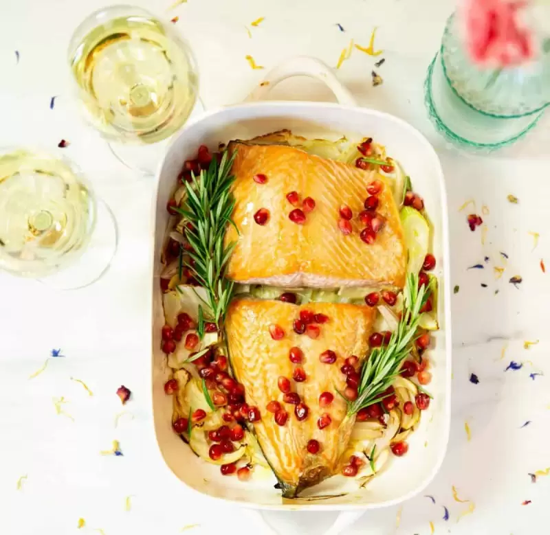 Ofengebackener Lachs