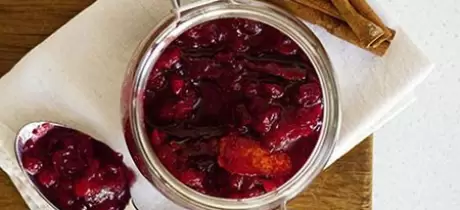 Cranberrykompott