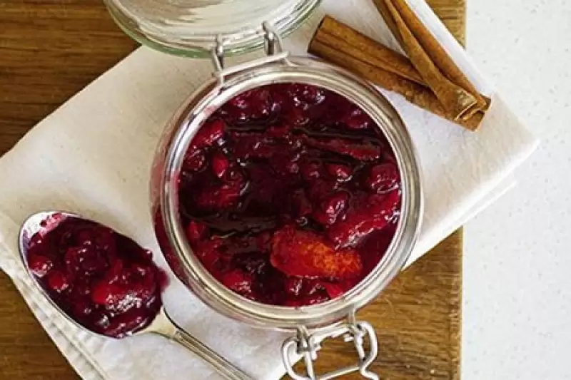 Cranberrykompott