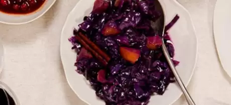 Rotkohl mit Ingwer