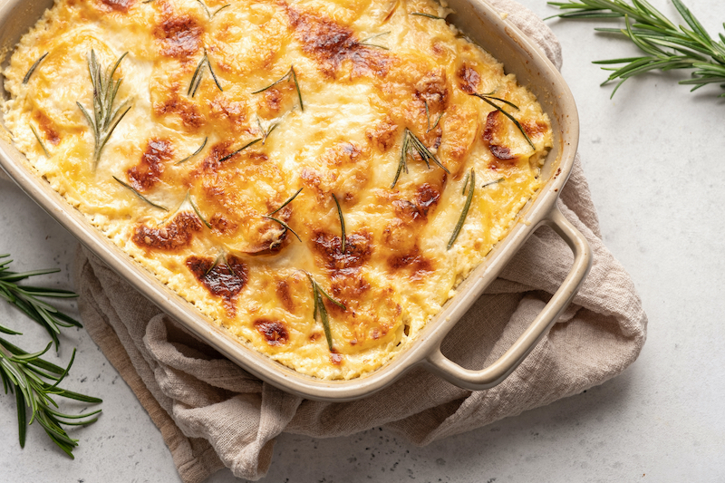 Rezept für Sahniges Kartoffel-Pastinaken-Gratin | Kaufnekuh Rezept ...