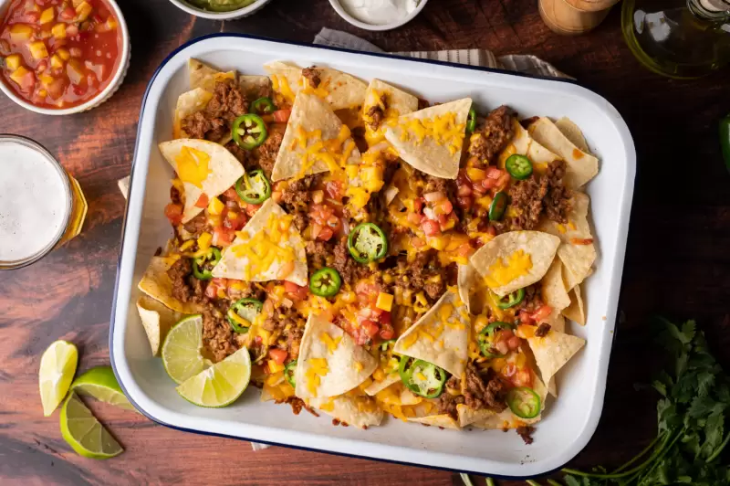 Die ultimativen Nachos mit Hackfleisch