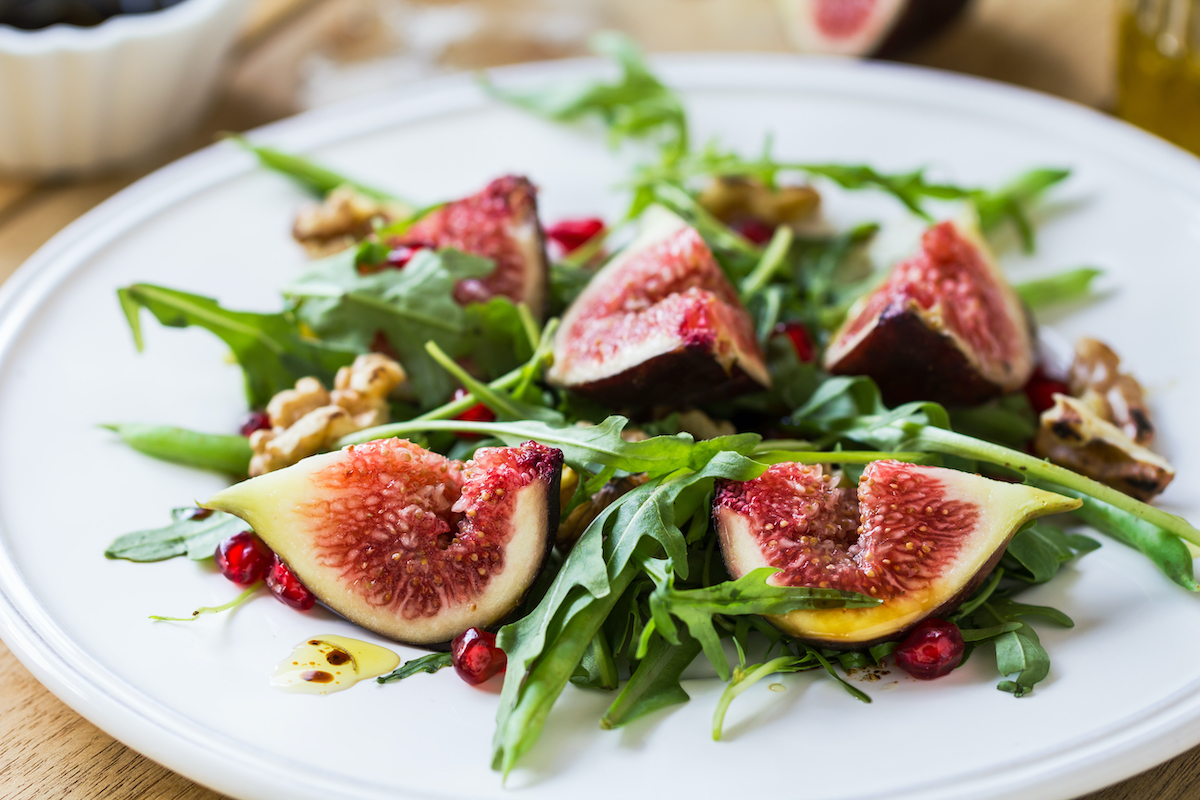 Salat mit Feigen und Walnüssen| KaufneKuh Rezept | Kaufnekuh